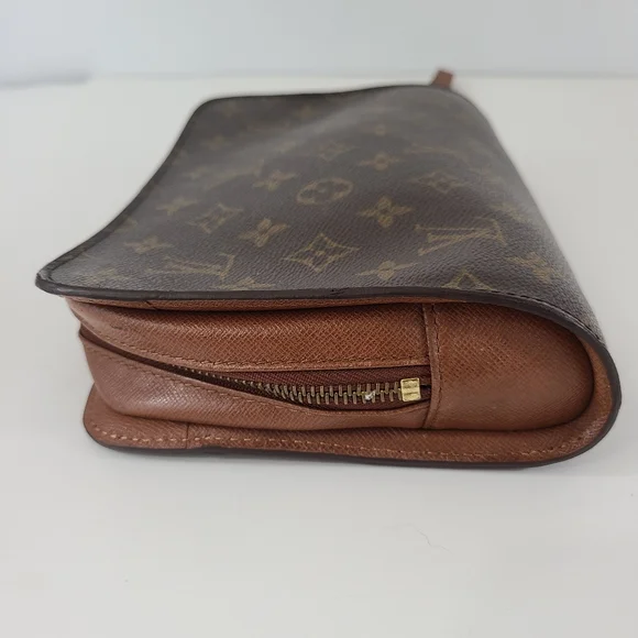 Louis Vuitton Orsay Clutch Lrg Large Monogram Monogramme Vintage VTG Leather - Picture 8 of 14